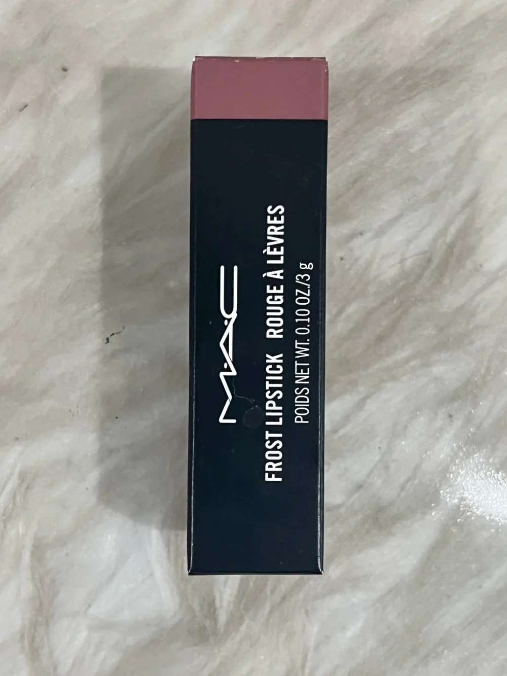 NEW MAC Cosmetics Semi Lustrous Frost Lipstick Plum Dandy 313 Bronzed Plum